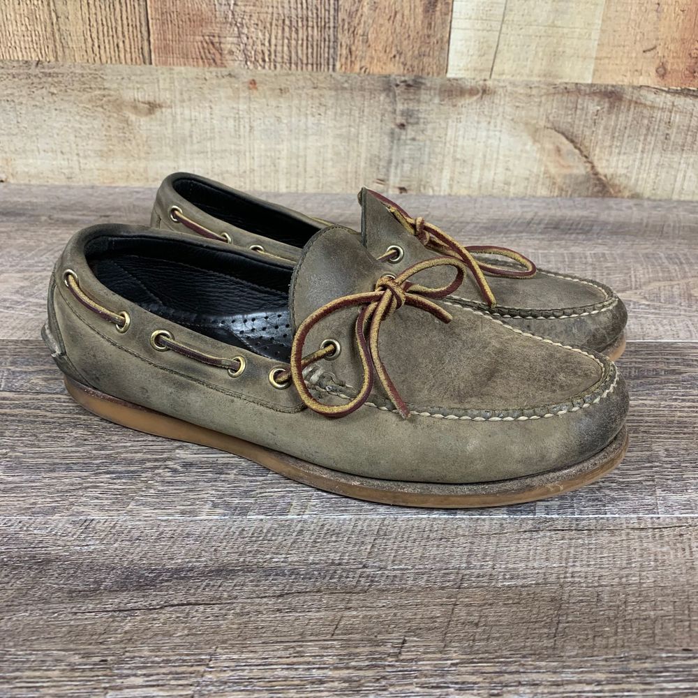 LL Bean Signature Men's Sz 8 D Moccasins 297560